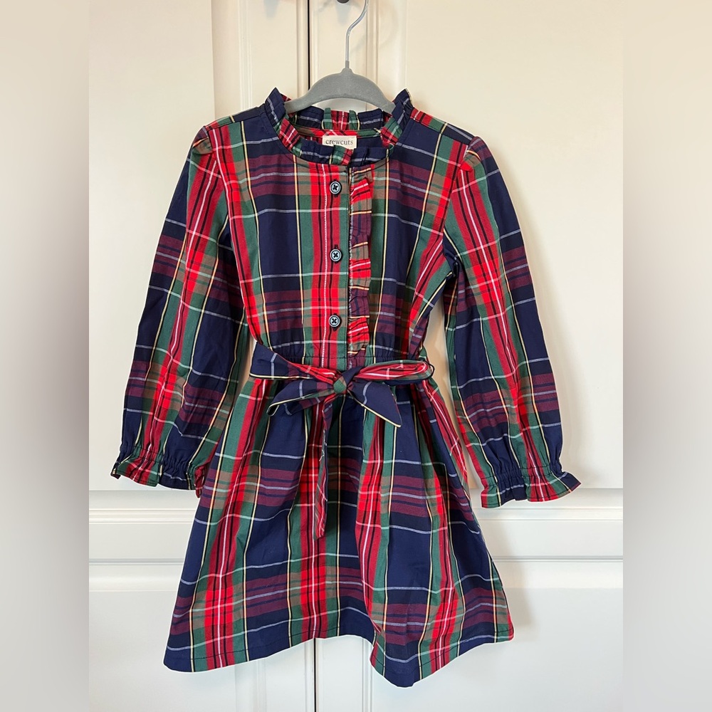NWT - J. Crew Crewcuts tartan plaid dress - sizes 2T, 3T, 4T, 5T available